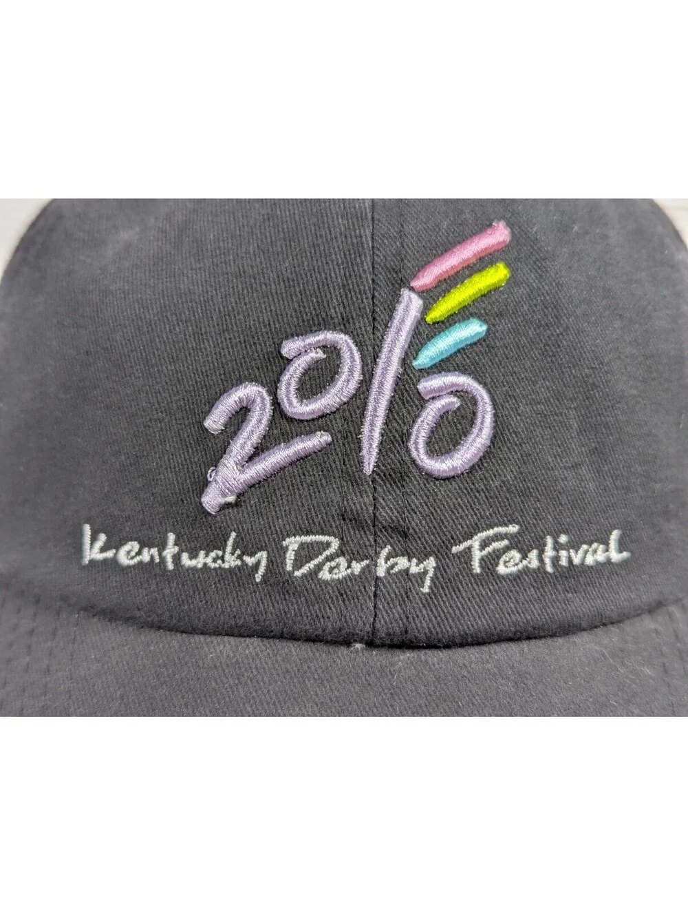 2010 - Kentucky Derby Festival - Adjustable Cap / Hat - Black